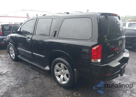 2010 Nissan Armada Titanium из США, поврежденный, VIN 5N1AA0NC4AN622654